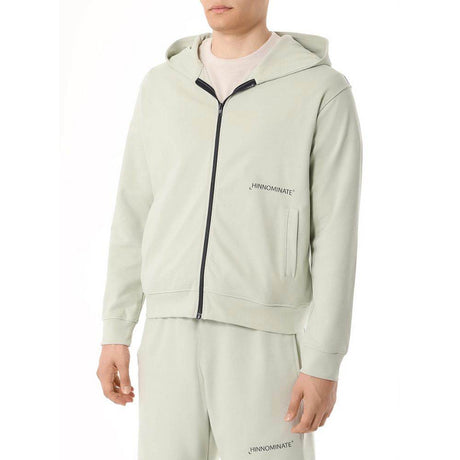 Hinnominate Green Cotton Men's Hoodie - Hilstor