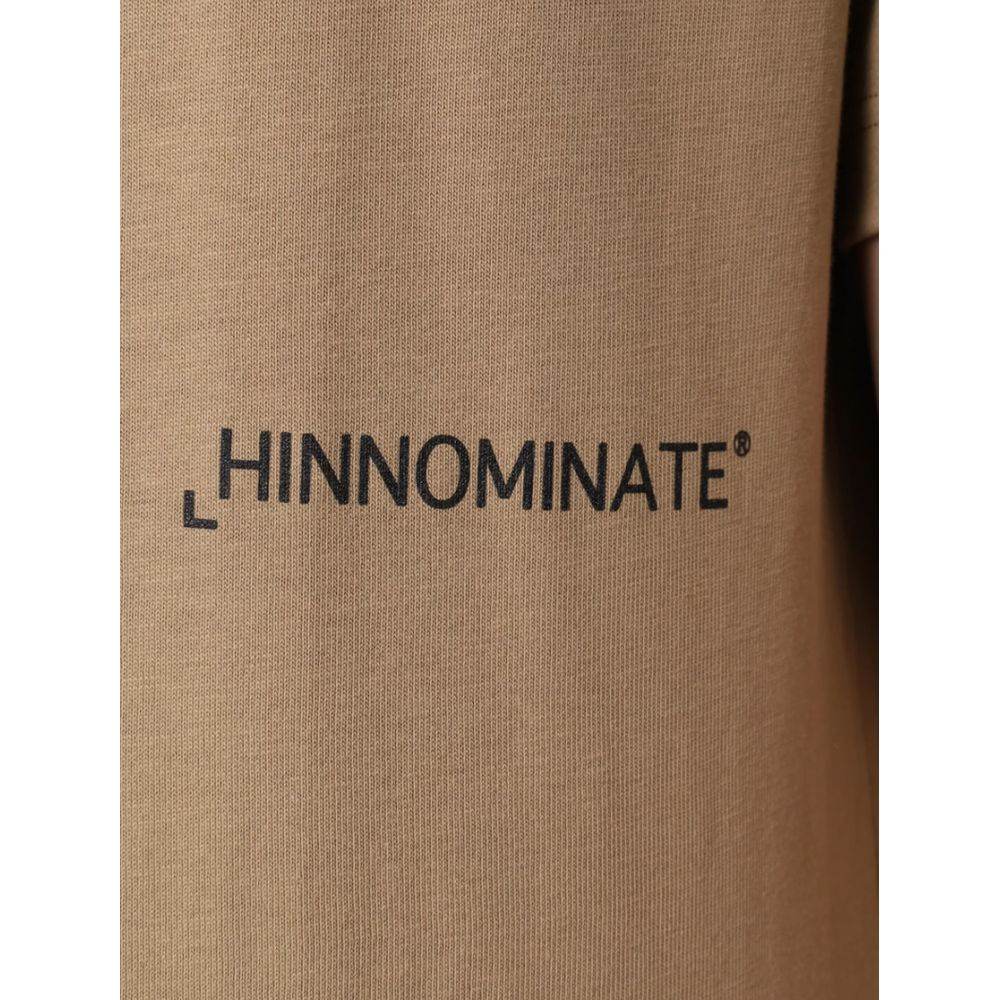 Hinnominate Brown Cotton T-Shirt - Hilstor