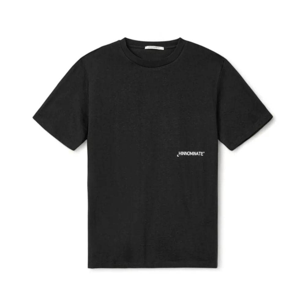 Hinnominate Black Cotton T-Shirt - Hilstor