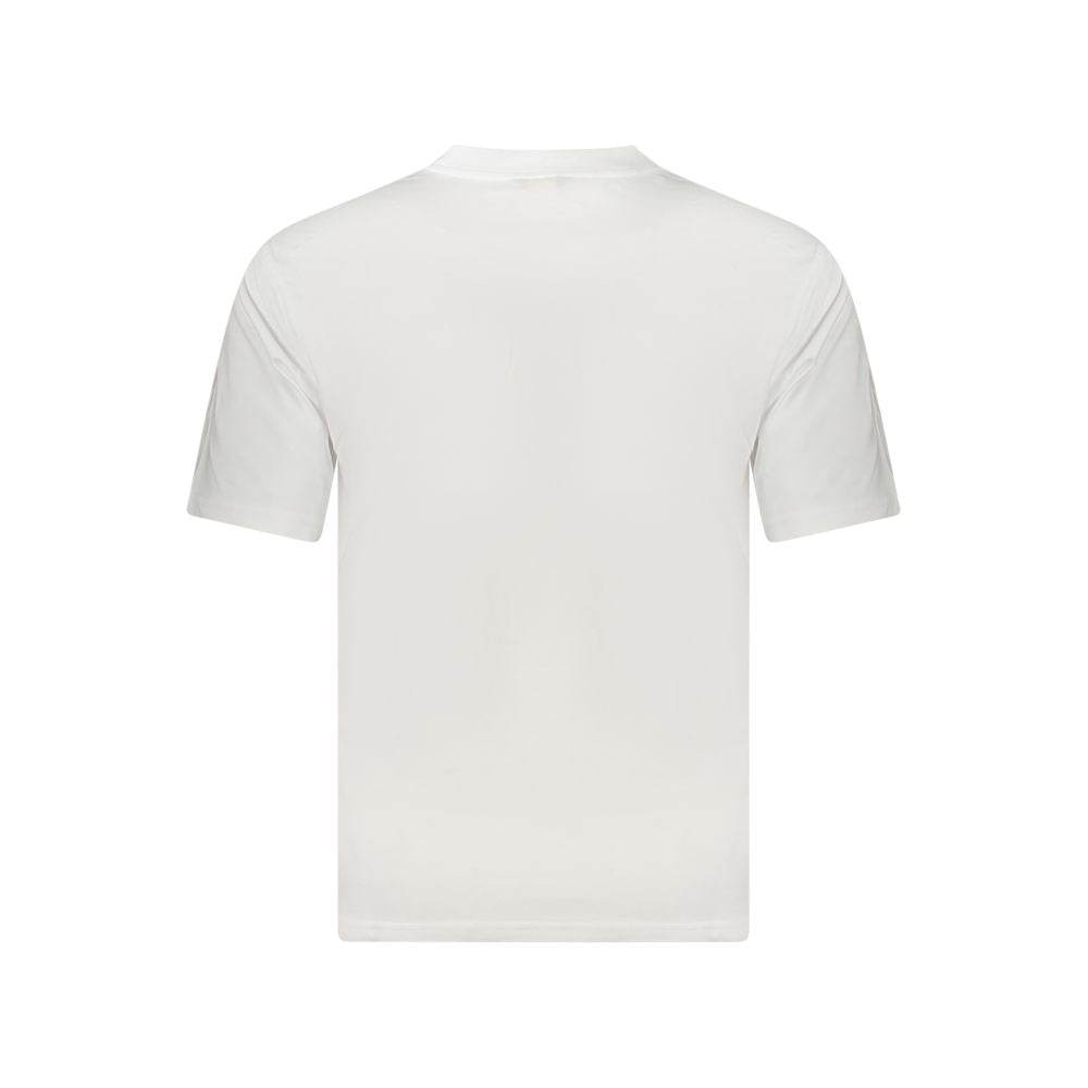 K-WAY White Cotton Men T-Shirt - Hilstor