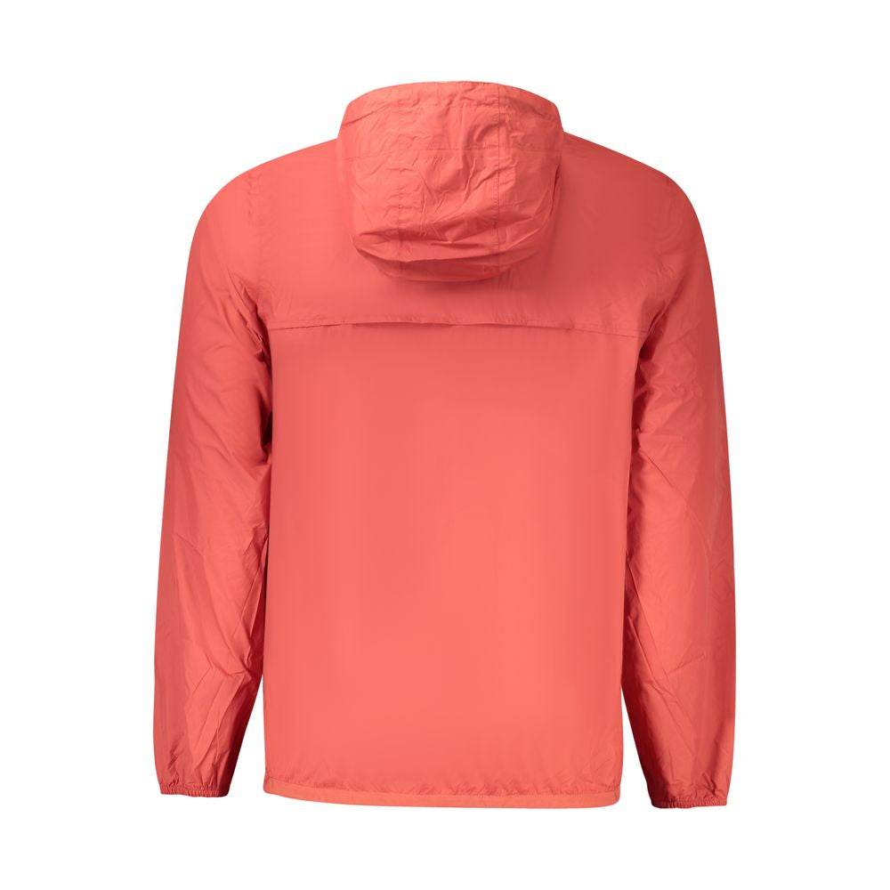K-WAY Red Polyamide Men Jacket - Hilstor