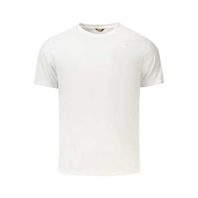 K-WAY White Cotton Men T-Shirt - Hilstor