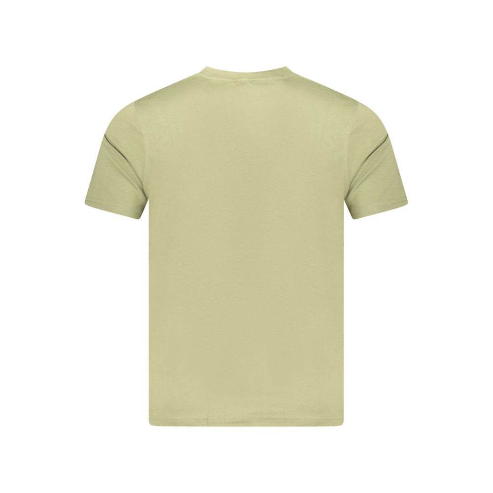 K-WAY Green Cotton Men T-Shirt - Hilstor