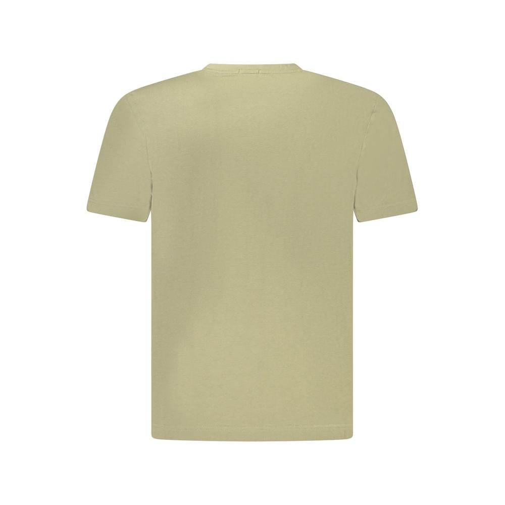 Hugo Boss Green Cotton Men TShirt - Hilstor