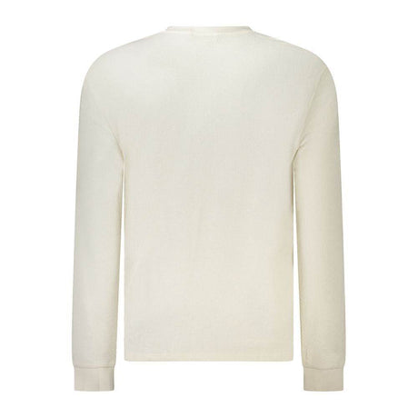 Calvin Klein White Cotton Men Sweater - Hilstor