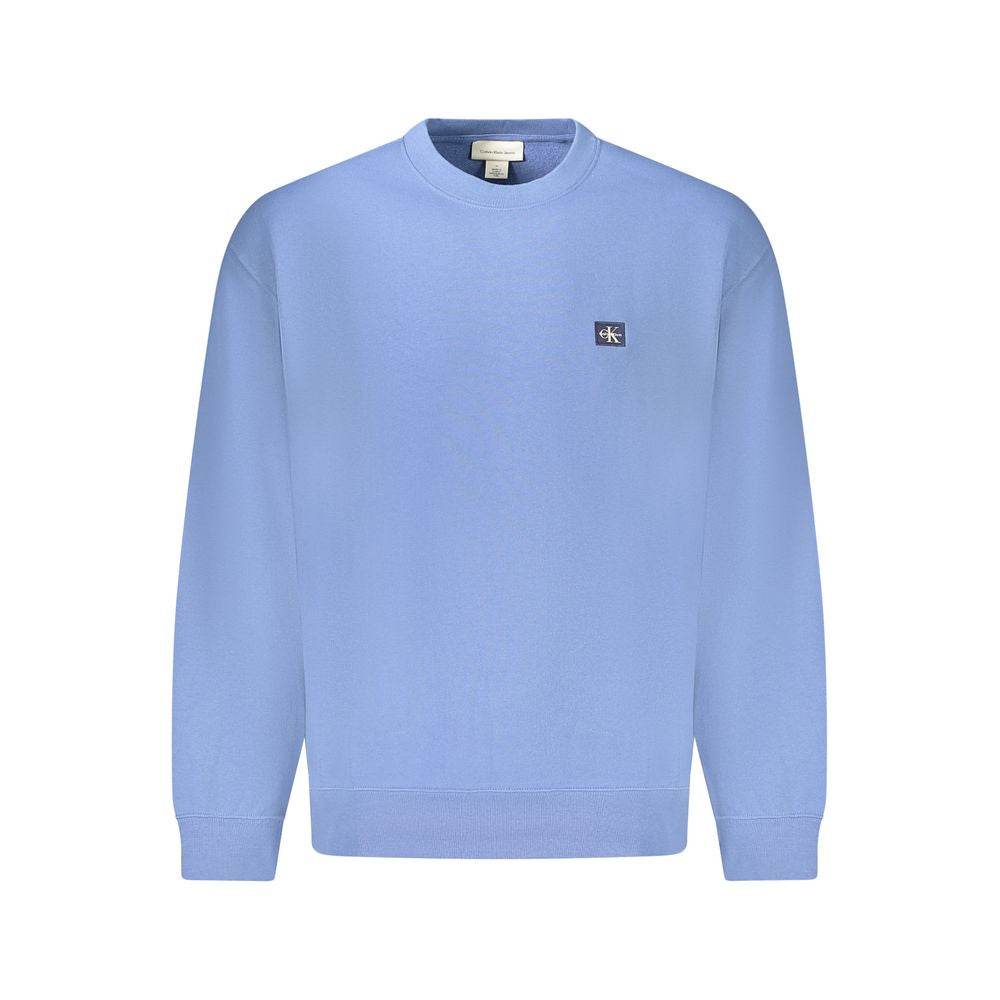 Calvin Klein Blue Cotton Men Sweater - Hilstor