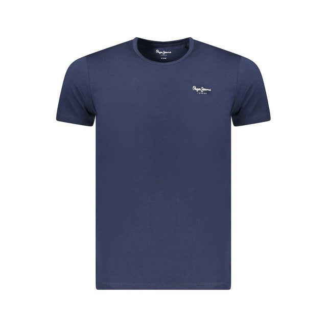 Pepe Jeans Blue Cotton Men T-Shirt - Hilstor