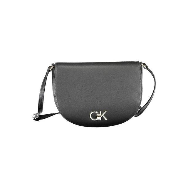 Calvin Klein Black Polyester Handbag - Hilstor