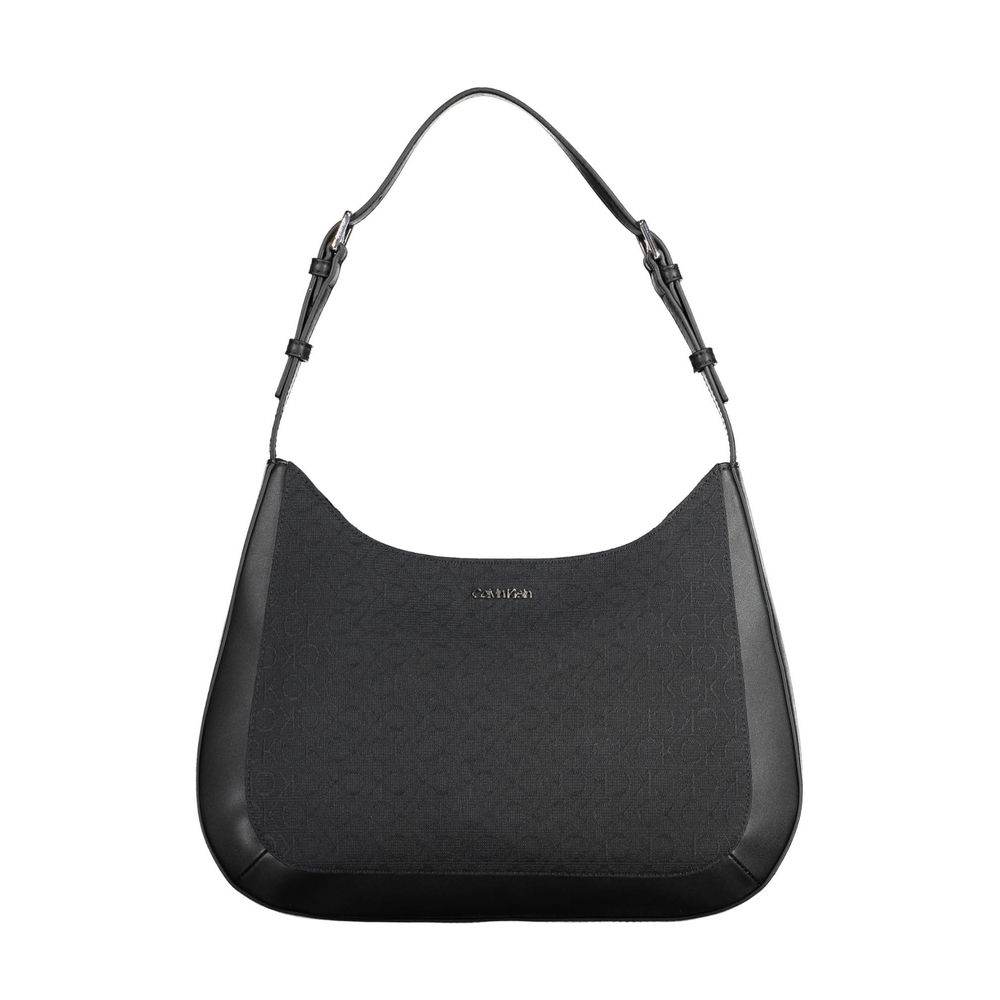 Calvin Klein Black Polyester Handbag - Hilstor