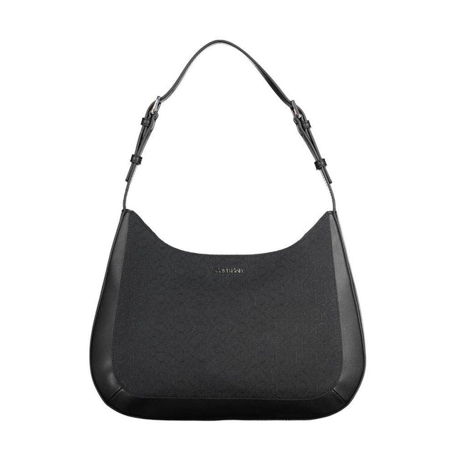 Calvin Klein Black Polyester Handbag - Hilstor