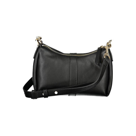 Tommy Hilfiger Black Polyester Handbag - Hilstor