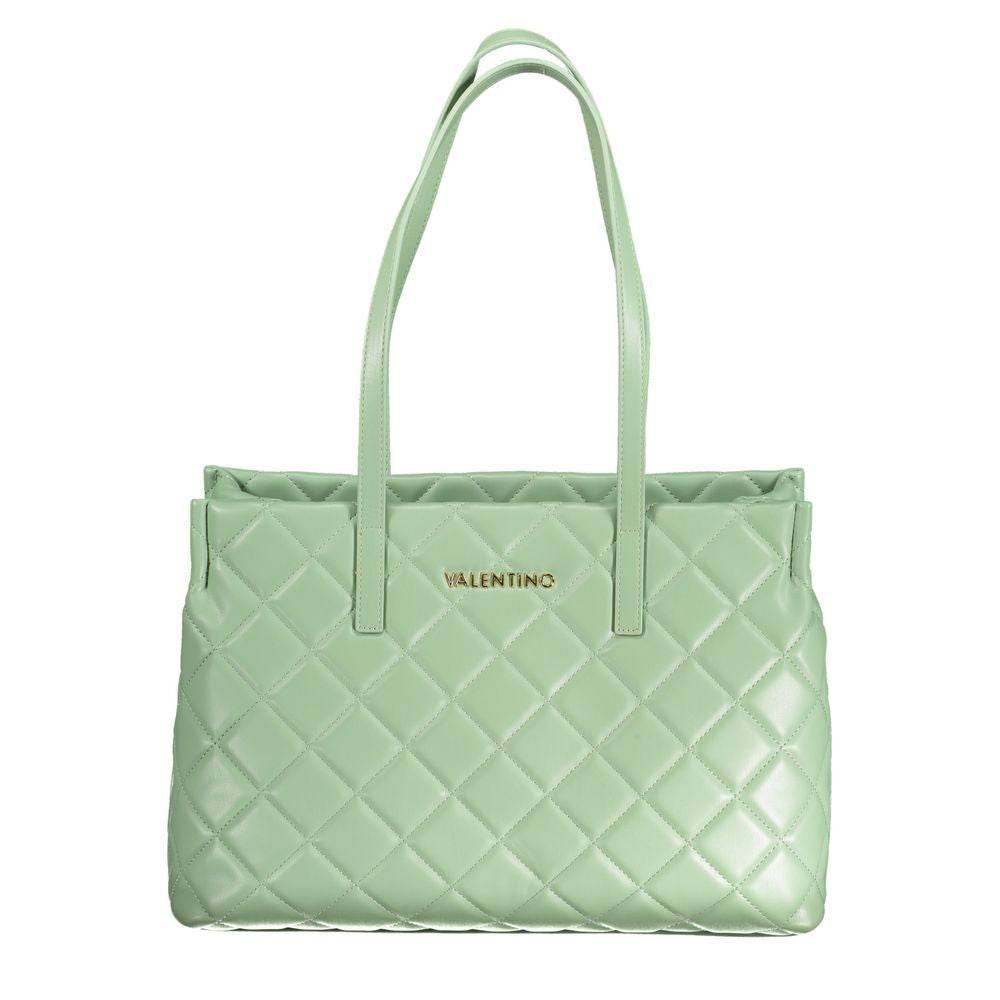 Mario Valentino Green Polyethylene Handbag - Hilstor
