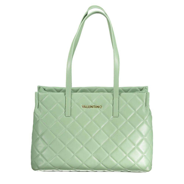 Mario Valentino Green Polyethylene Handbag - Hilstor