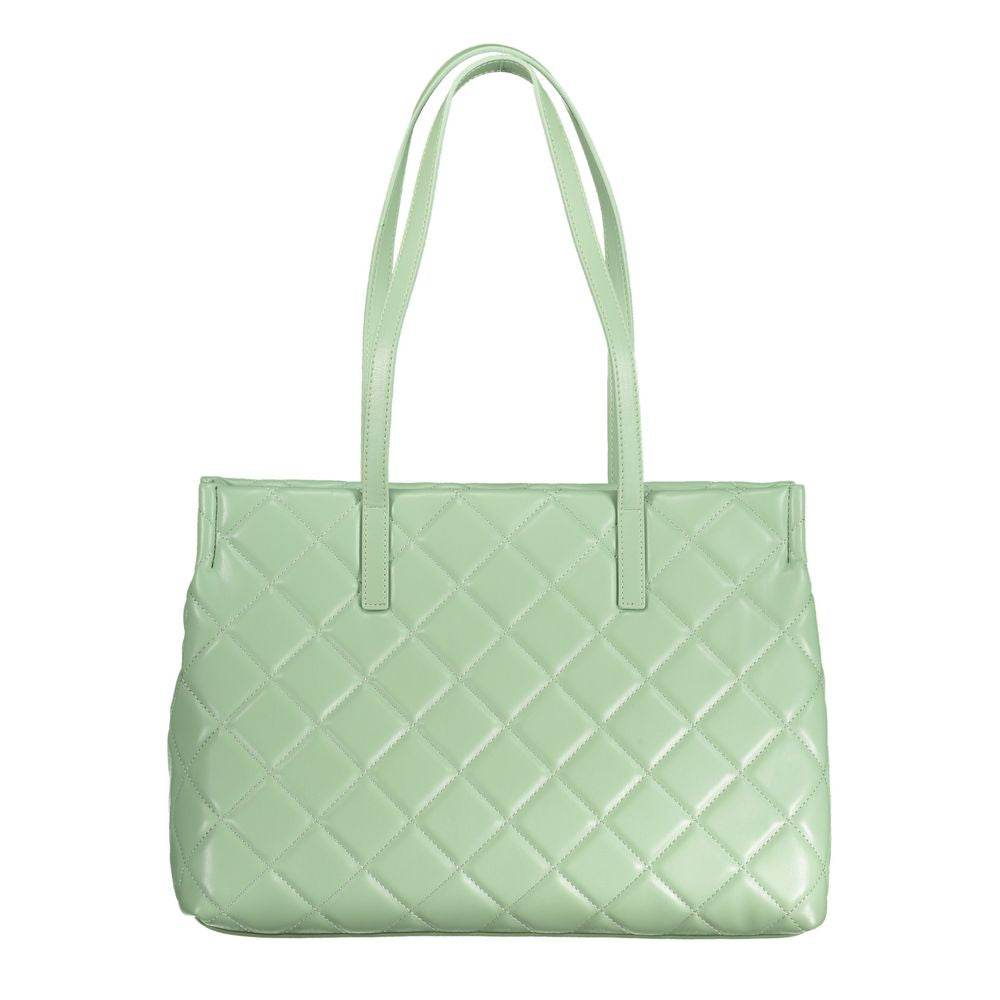 Mario Valentino Green Polyethylene Handbag - Hilstor