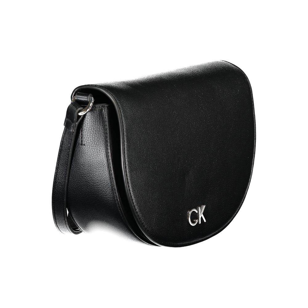 Calvin Klein Black Polyethylene Handbag - Hilstor