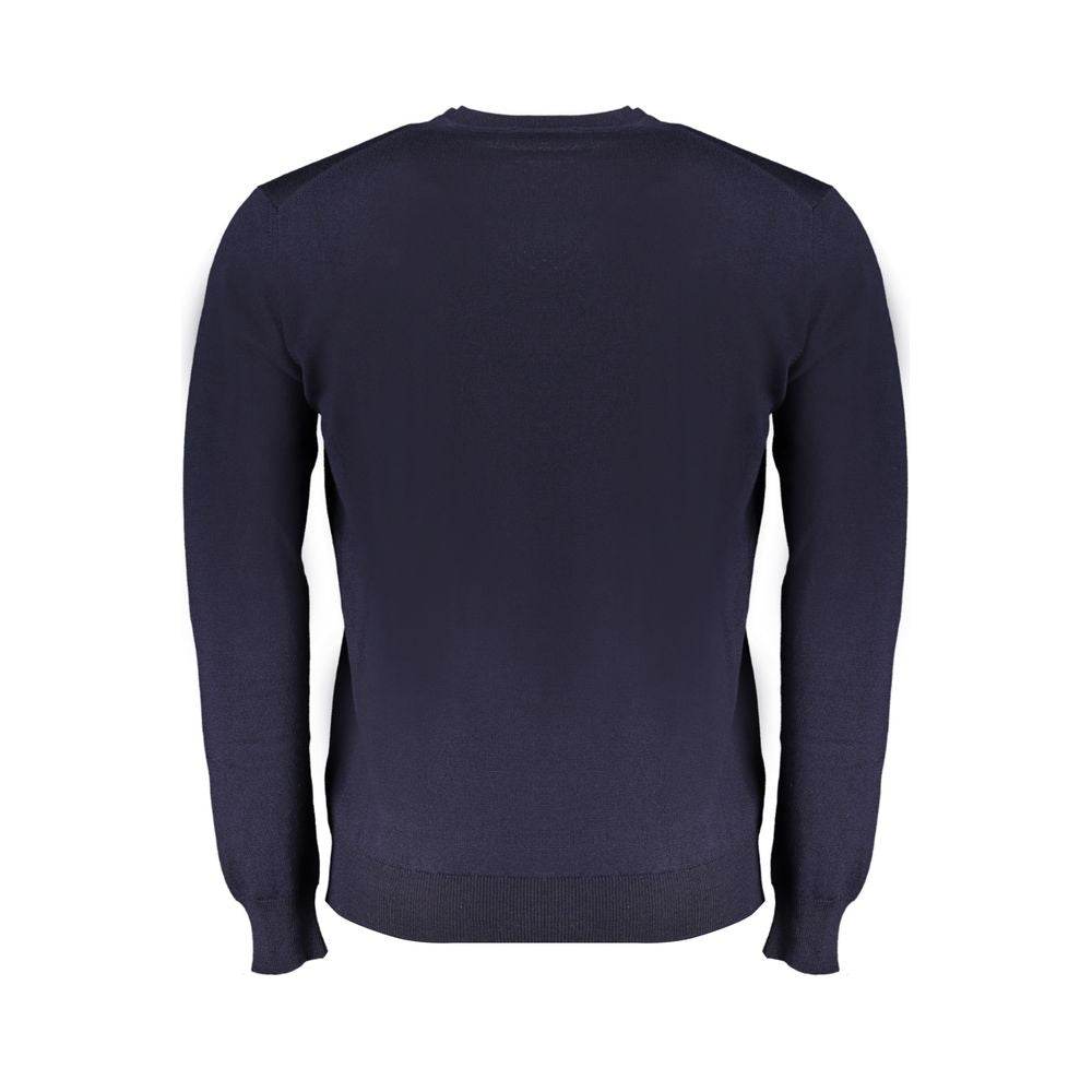 Harmont & Blaine Blue Wool Sweater - Hilstor