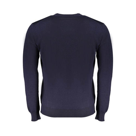 Harmont & Blaine Blue Wool Sweater - Hilstor