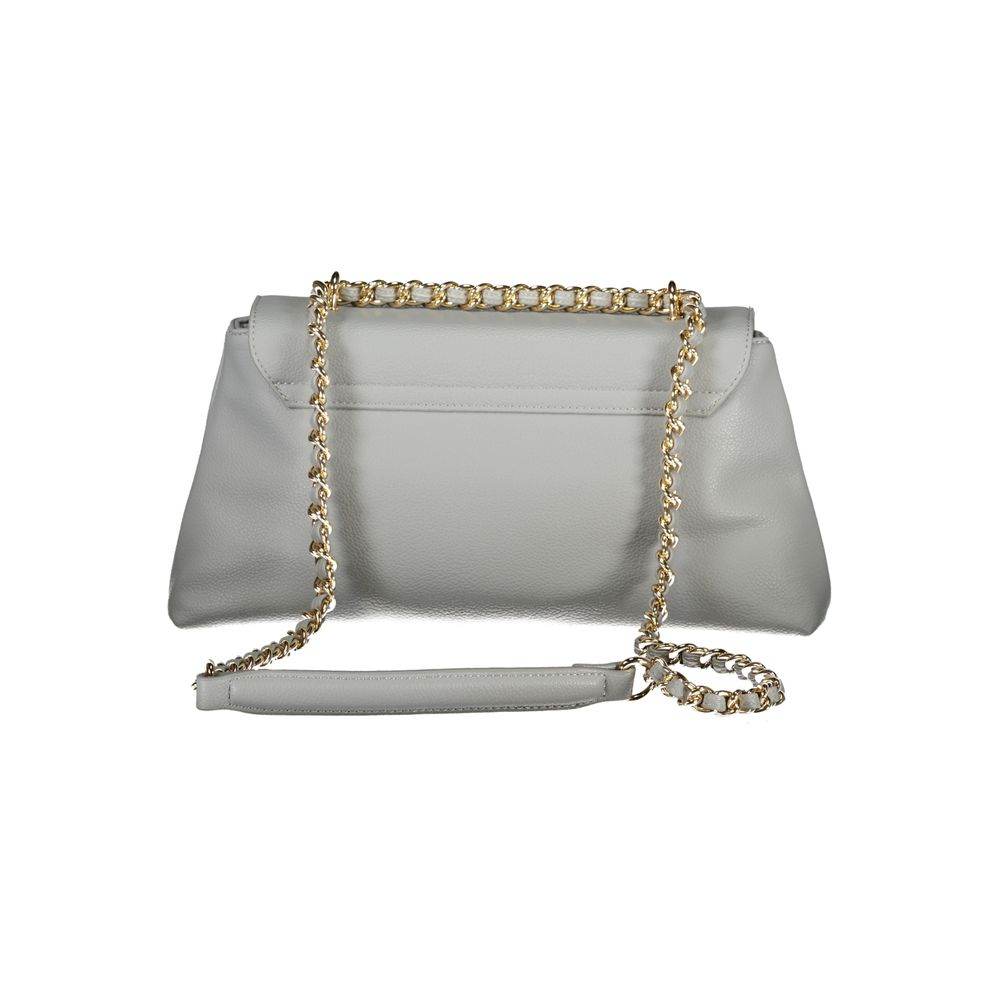 Mario Valentino Gray Polyethylene Handbag - Hilstor