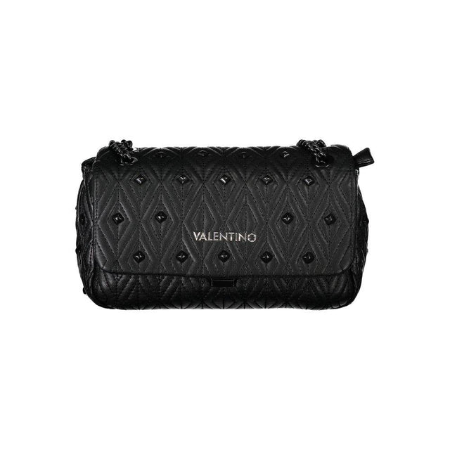 Mario Valentino Black Polyester Handbag - Hilstor