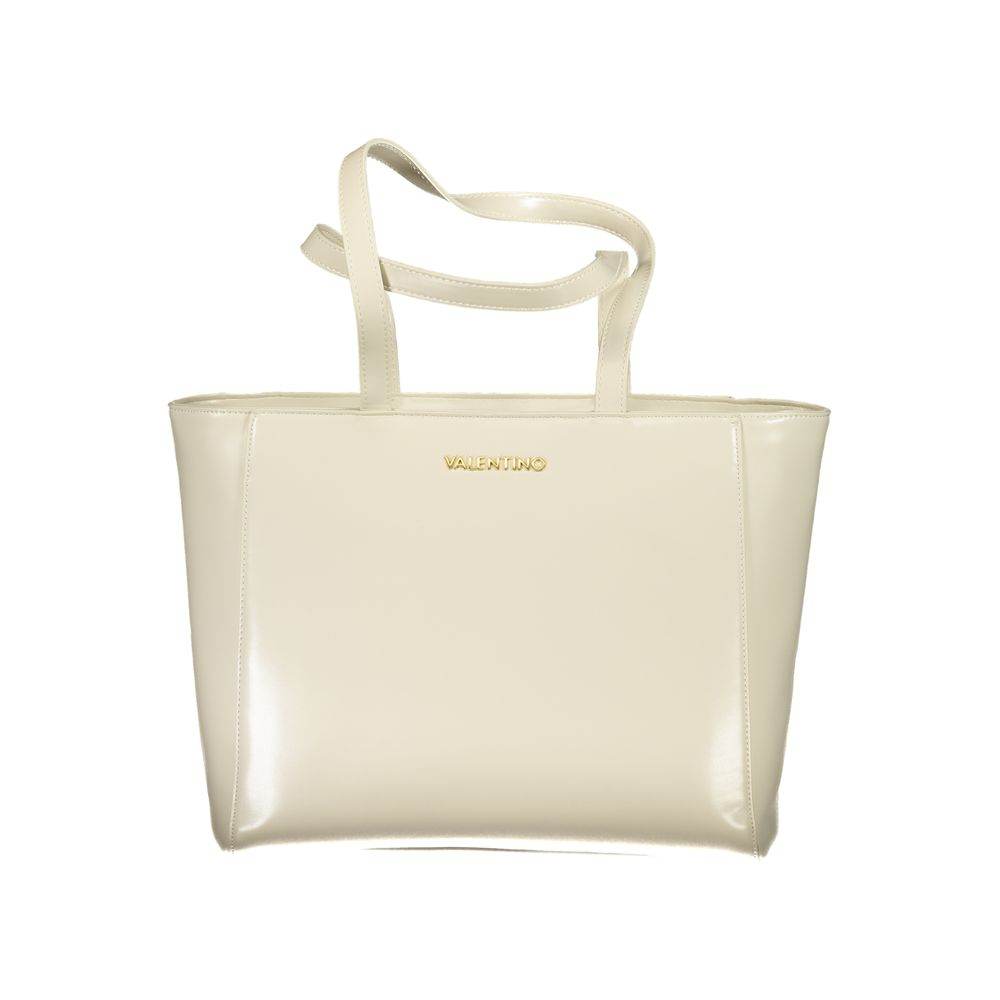 Mario Valentino Beige Polyethylene Handbag - Hilstor