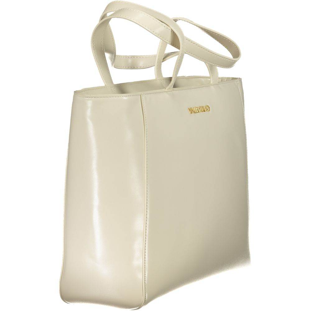 Mario Valentino Beige Polyethylene Handbag - Hilstor
