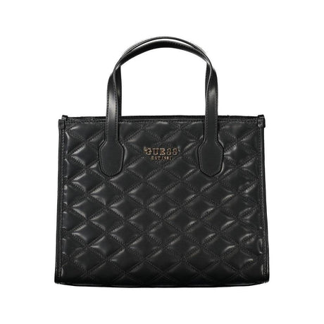 Guess Jeans Black Polyethylene Handbag - Hilstor