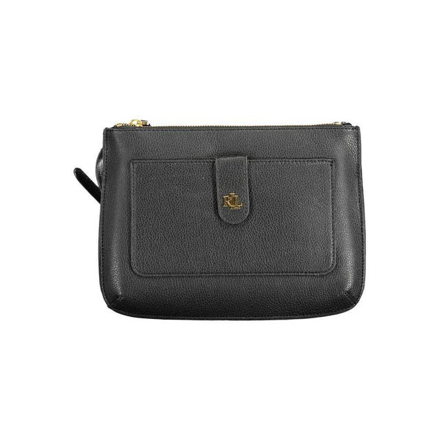 Ralph Lauren Black Leather Handbag - Hilstor