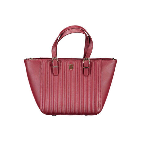 Tommy Hilfiger Red Polyethylene Handbag - Hilstor