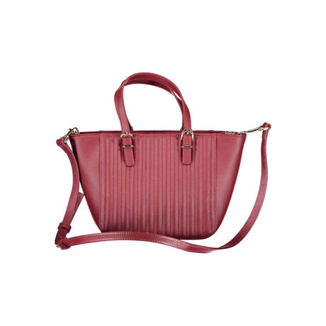 Tommy Hilfiger Red Polyethylene Handbag - Hilstor