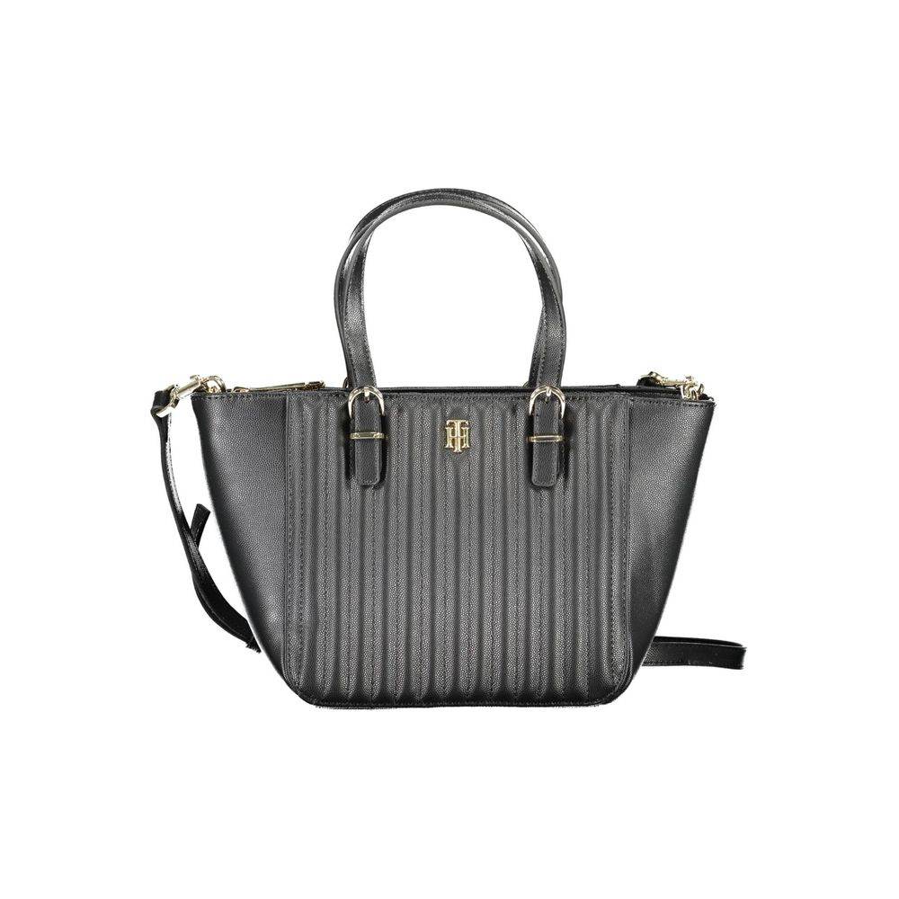 Tommy Hilfiger Black Polyethylene Handbag - Hilstor
