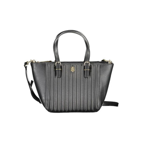 Tommy Hilfiger Black Polyethylene Handbag - Hilstor