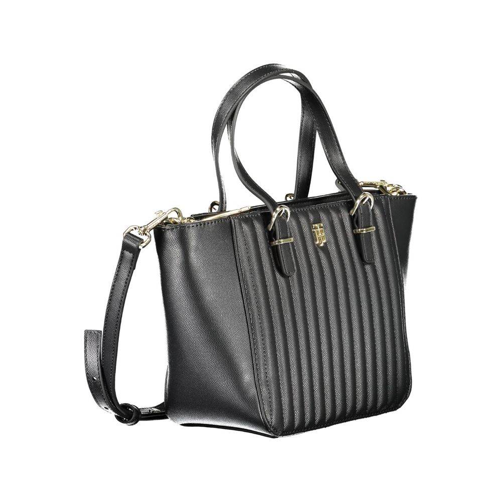 Tommy Hilfiger Black Polyethylene Handbag - Hilstor