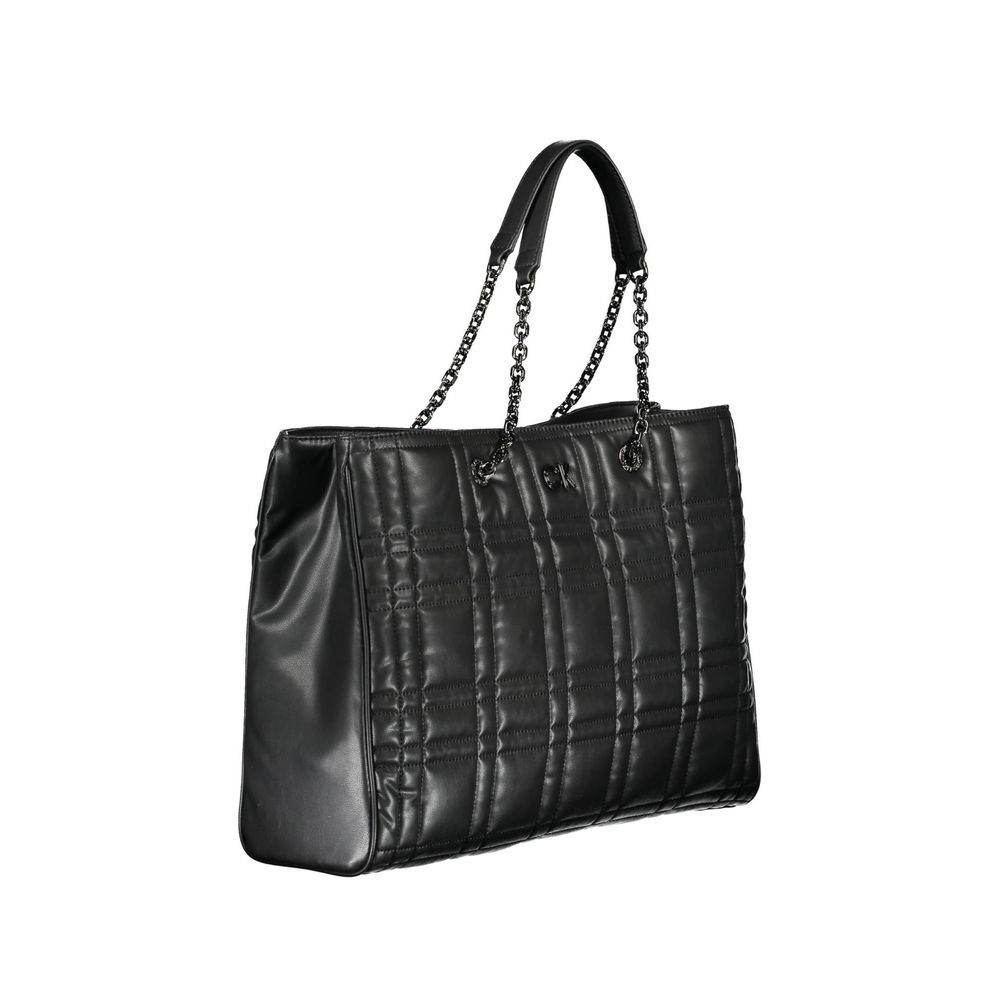 Calvin Klein Black Polyester Handbag - Hilstor