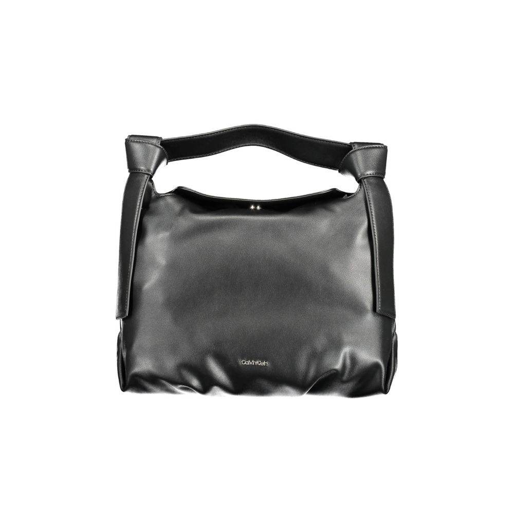 Calvin Klein Black Polyester Handbag - Hilstor
