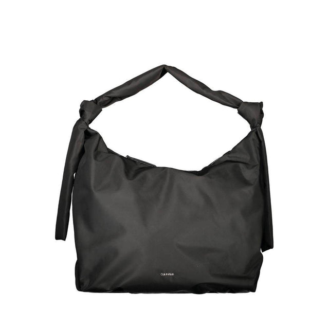Calvin Klein Black Polyester Handbag - Hilstor