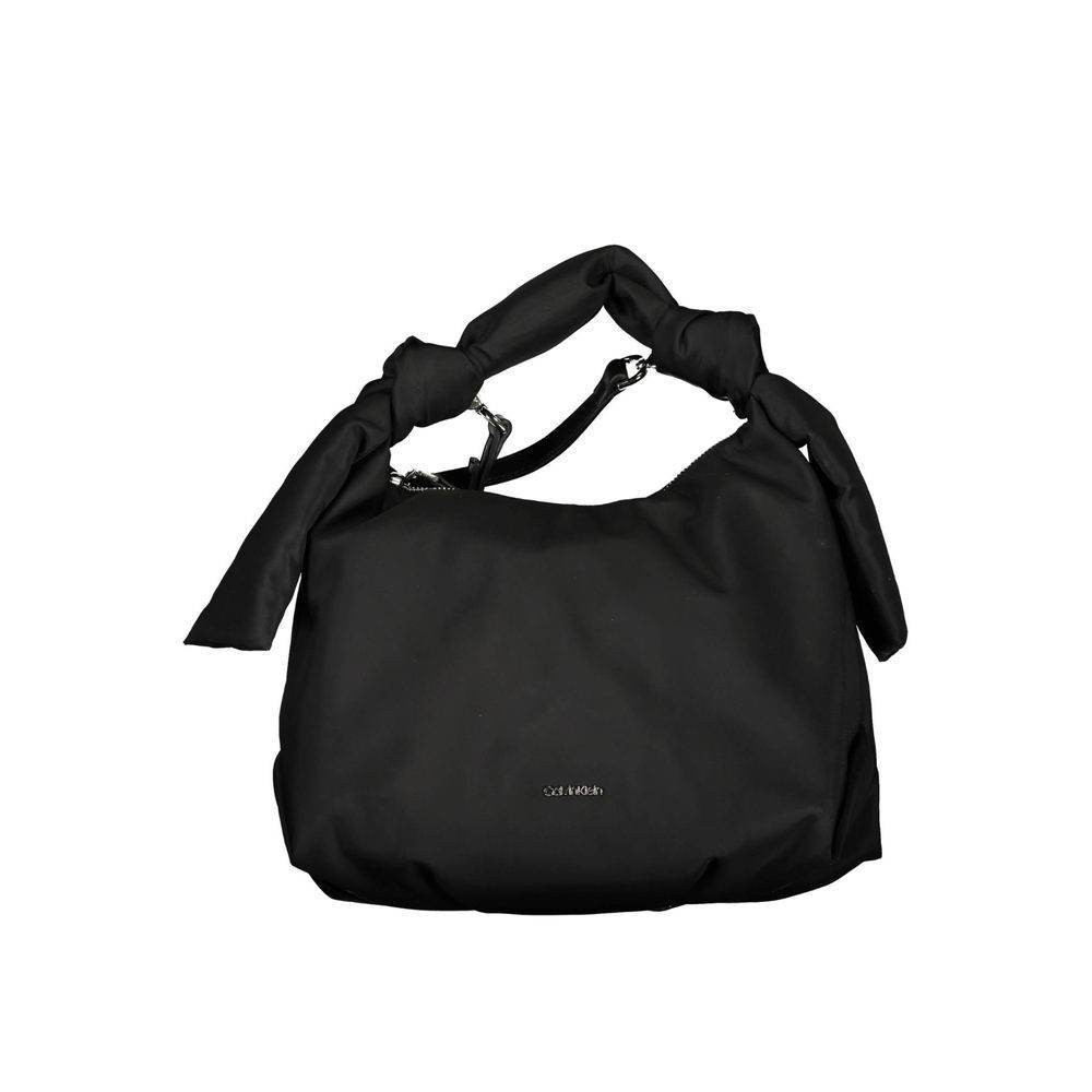 Calvin Klein Black Polyester Handbag - Hilstor