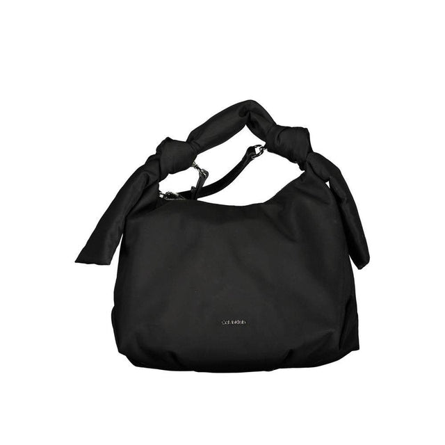 Calvin Klein Black Polyester Handbag - Hilstor
