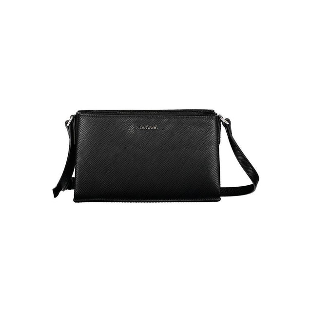 Calvin Klein Black Polyester Handbag - Hilstor