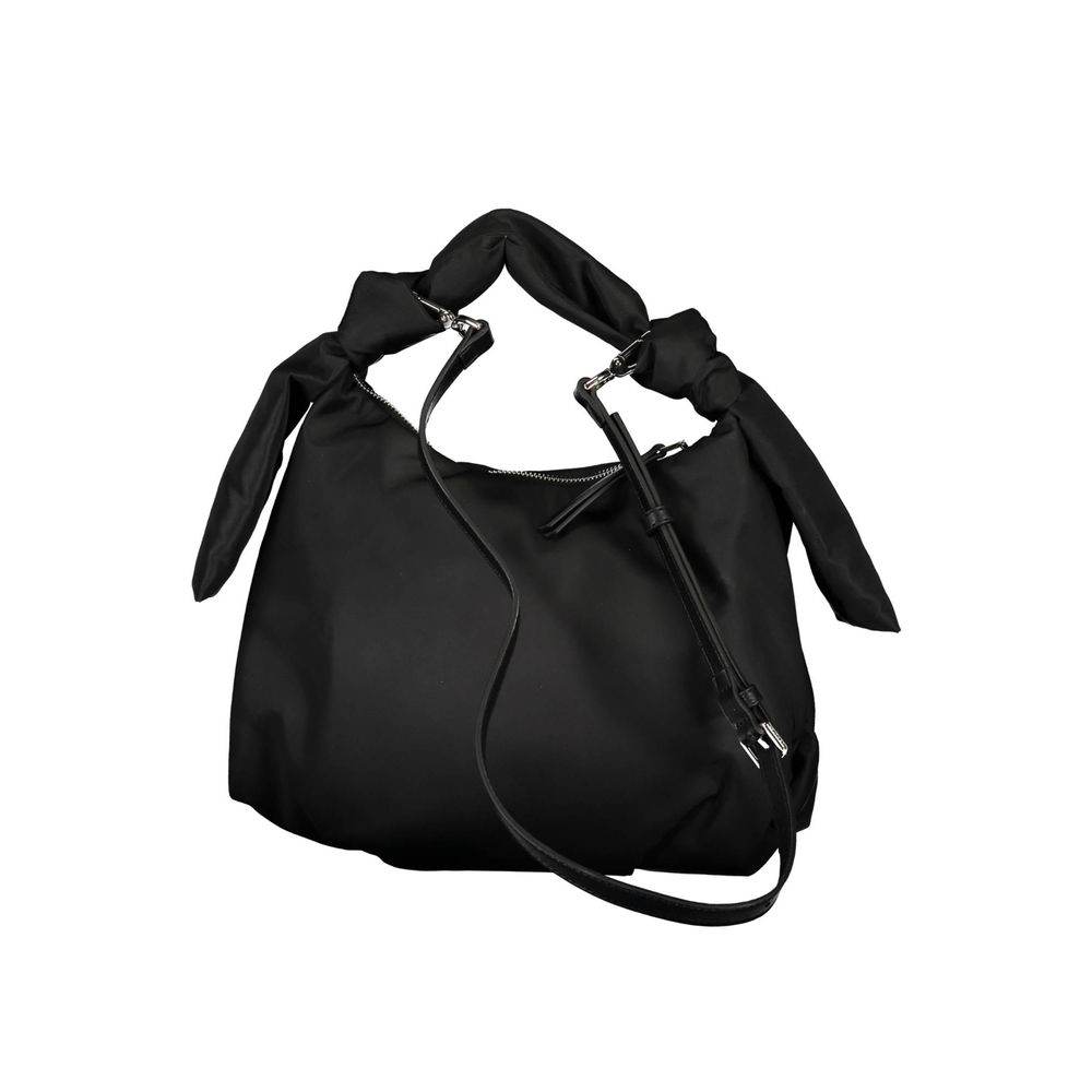 Calvin Klein Black Polyester Handbag - Hilstor