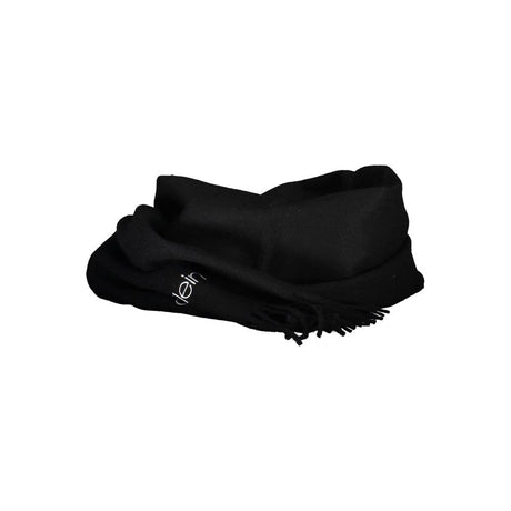 Calvin Klein Black Polyester Scarf