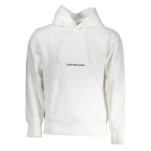 Calvin Klein White Cotton Men Sweater - Hilstor
