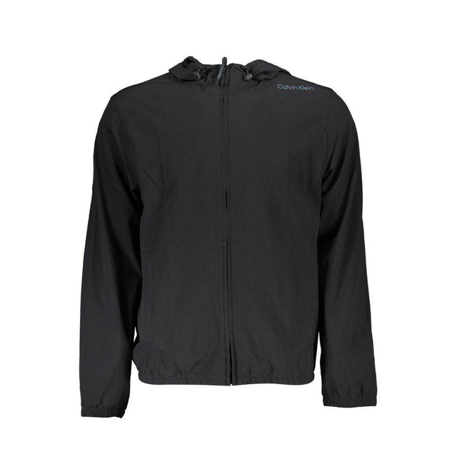 Calvin Klein Black Polyester Men Sweatshirt - Hilstor