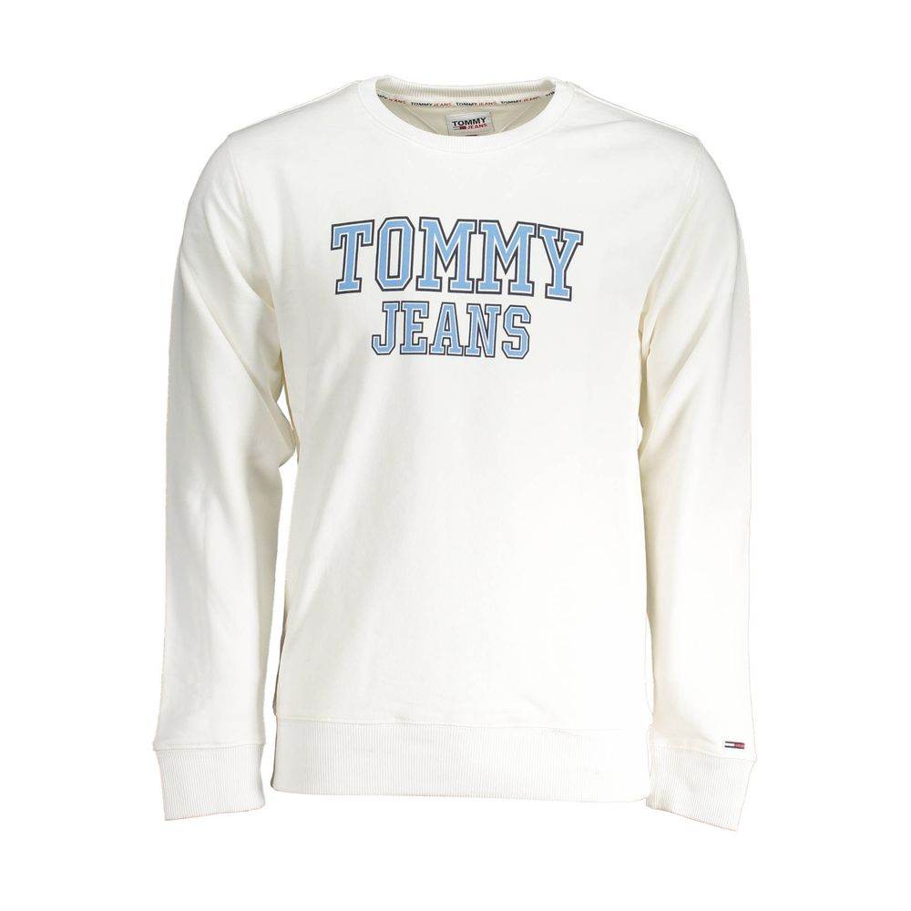 Tommy Hilfiger White Cotton Men Sweater - Hilstor