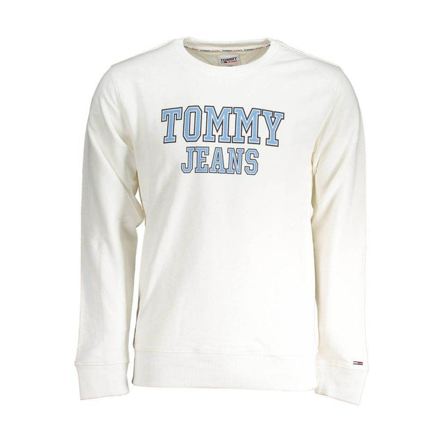 Tommy Hilfiger White Cotton Men Sweater - Hilstor