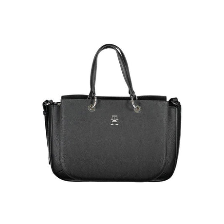 Tommy Hilfiger Black Polyethylene Handbag - Hilstor