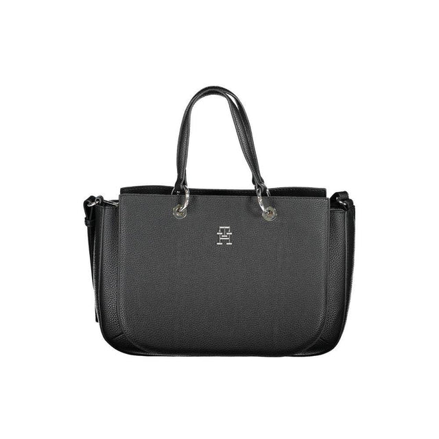 Tommy Hilfiger Black Polyethylene Handbag - Hilstor