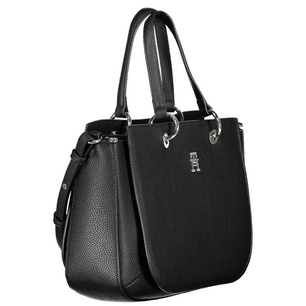 Tommy Hilfiger Black Polyethylene Handbag - Hilstor