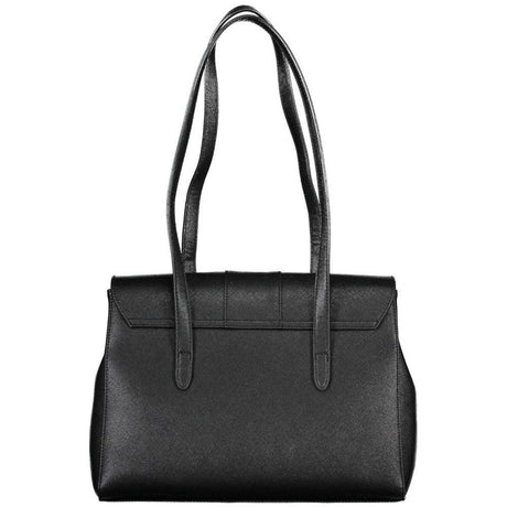Mario Valentino Black Polyethylene Handbag - Hilstor