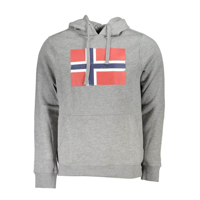 Norway 1963 Gray Cotton Men Sweater - Hilstor
