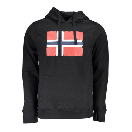 Norway 1963 Black Cotton Men Sweater - Hilstor